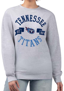 4Her Tennessee Titans Womens Grey City Crew Sweatshirt