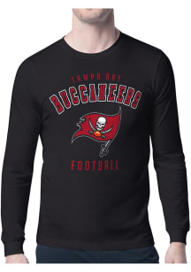 Starter Tampa Bay Buccaneers Black Logo Long Sleeve T Shirt