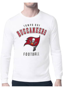 Starter Tampa Bay Buccaneers White Logo Long Sleeve T Shirt
