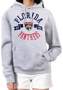 4Her Florida Panthers Womens Grey City Hooded Sweatshirt