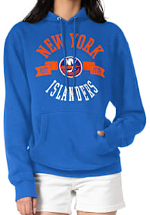 4Her New York Islanders Womens Blue City Hooded Sweatshirt