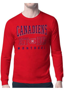 Starter Montreal Canadiens Red Retro Long Sleeve T Shirt