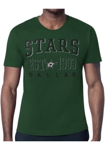 Starter Dallas Stars Green Retro Short Sleeve T Shirt