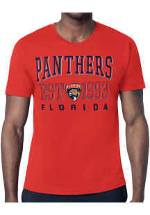 Starter Florida Panthers Red Retro Short Sleeve T Shirt