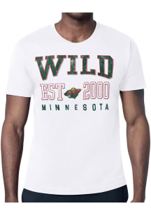 Starter Minnesota Wild White Retro Short Sleeve T Shirt