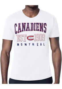 Starter Montreal Canadiens White Retro Short Sleeve T Shirt