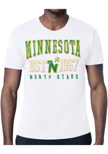 Starter Minnesota North Stars White Retro Short Sleeve T Shirt