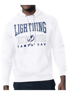 Starter Tampa Bay Lightning Mens White Retro Long Sleeve Hoodie