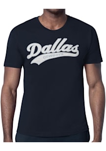 Starter Dallas Cowboys Navy Blue Tailsweep Short Sleeve T Shirt