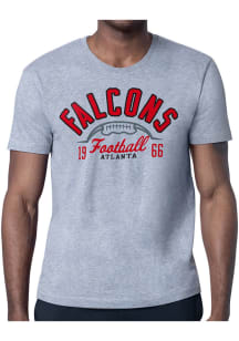 Starter Atlanta Falcons Grey Half Ball Short Sleeve T Shirt