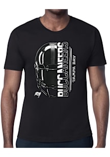 Starter Tampa Bay Buccaneers Black Half Helmet Short Sleeve T Shirt