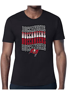 Starter Tampa Bay Buccaneers Black Wave Short Sleeve T Shirt