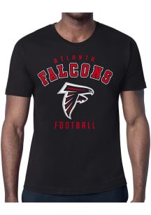 Starter Atlanta Falcons Black Logo Short Sleeve T Shirt