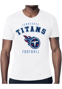 Starter Tennessee Titans White Logo Short Sleeve T Shirt