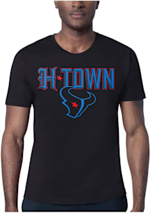 Starter Houston Texans Black H-Town Short Sleeve T Shirt