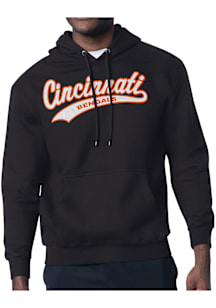 Starter Cincinnati Bengals Mens Black Tailsweep Long Sleeve Hoodie