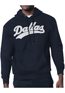 Starter Dallas Cowboys Mens Navy Blue Tailsweep Long Sleeve Hoodie