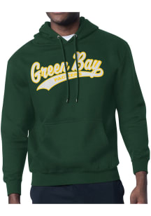 Starter Green Bay Packers Mens Green Tailsweep Long Sleeve Hoodie