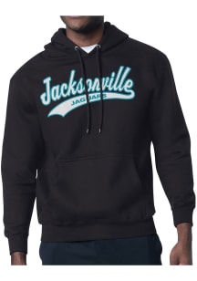 Starter Jacksonville Jaguars Mens Black Tailsweep Long Sleeve Hoodie