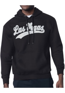 Starter Las Vegas Raiders Mens Black Tailsweep Long Sleeve Hoodie