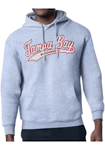 Starter Tampa Bay Buccaneers Mens Grey Tailsweep Long Sleeve Hoodie