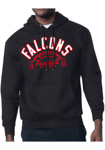 Starter Atlanta Falcons Mens Black Half Ball Long Sleeve Hoodie