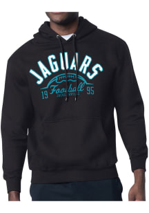 Starter Jacksonville Jaguars Mens Black Half Ball Long Sleeve Hoodie