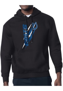 Starter Indianapolis Colts Mens Black Color Scratch Long Sleeve Hoodie