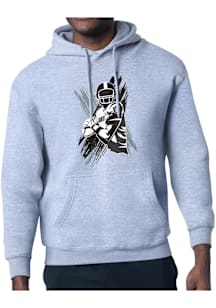 Starter Las Vegas Raiders Mens Grey Player Long Sleeve Hoodie
