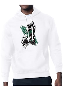 Starter New York Jets Mens White Player Long Sleeve Hoodie