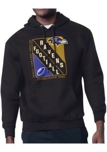 Starter Baltimore Ravens Mens Black Shield Long Sleeve Hoodie