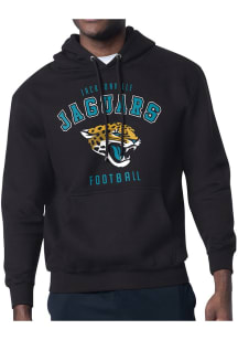 Starter Jacksonville Jaguars Mens Black Logo Long Sleeve Hoodie