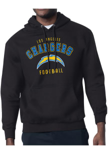 Starter Los Angeles Chargers Mens Black Logo Long Sleeve Hoodie