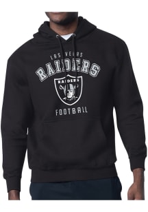 Starter Las Vegas Raiders Mens Black Logo Long Sleeve Hoodie