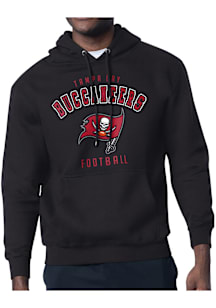 Starter Tampa Bay Buccaneers Mens Black Logo Long Sleeve Hoodie