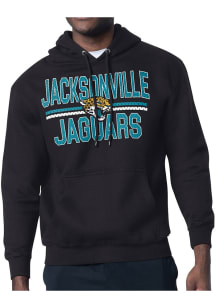 Starter Jacksonville Jaguars Mens Black Mesh Logo Long Sleeve Hoodie