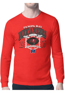 Starter Tampa Bay Buccaneers Red 80s Logo Long Sleeve T Shirt