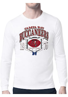 Starter Tampa Bay Buccaneers White 80s Logo Long Sleeve T Shirt
