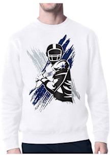 Starter Dallas Cowboys Mens White Player Long Sleeve Crew Sweatshirt