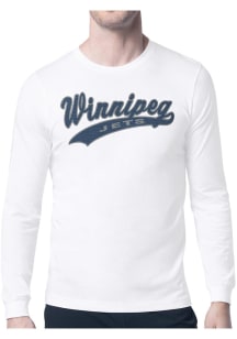 Starter Winnipeg Jets White Tailsweep Long Sleeve T Shirt
