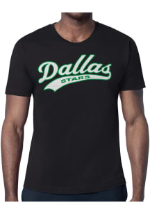 Starter Dallas Stars Black Tailsweep Short Sleeve T Shirt