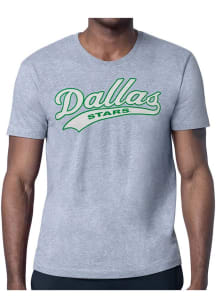 Starter Dallas Stars Grey Tailsweep Short Sleeve T Shirt