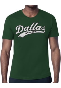 Starter Dallas Stars Green Tailsweep Short Sleeve T Shirt