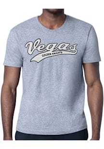 Starter Vegas Golden Knights Grey Tailsweep Short Sleeve T Shirt