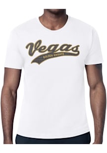 Starter Vegas Golden Knights White Tailsweep Short Sleeve T Shirt