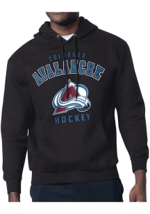 Starter Colorado Avalanche Mens Black Logo Long Sleeve Hoodie