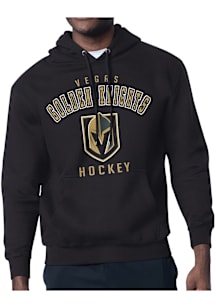 Starter Vegas Golden Knights Mens Black Logo Long Sleeve Hoodie