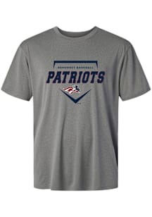Summit Sportswear Somerset Patriots Youth Graphite Homeplate Short Sleeve T-Shirt
