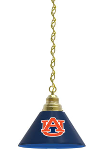 Auburn Tigers Single Gold Billiard Lamp