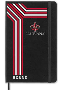 Louisiana Ragin' Cajuns School Bound team logo Notebook and Folder - Black